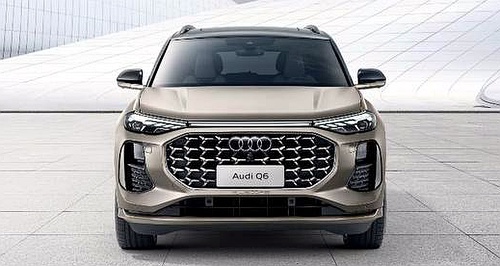 New Audi Q6 debuts in China