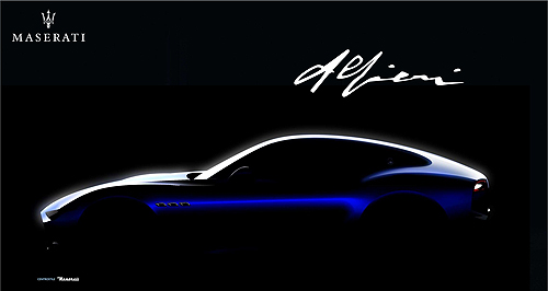 Alfieri highlights Maserati five-year plan