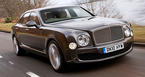 Sold-out Bentley Mulsanne debuts Down Under