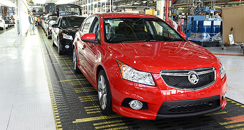 Holden Cruze to end production this year