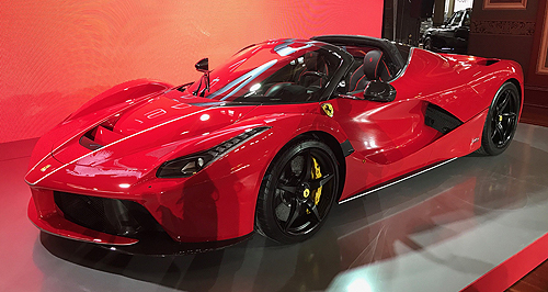 Ferrari Aus pushing government on LHD regulation