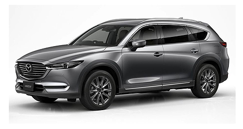 Mazda adds petrol engines to Japanese-market CX-8