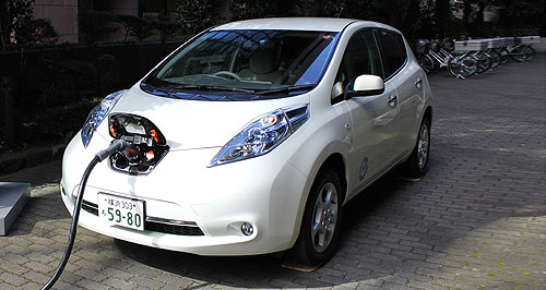 Nissan slashes cost of EV fast chargers