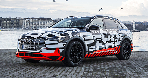 Geneva show: Audi reveals all-electric prototype