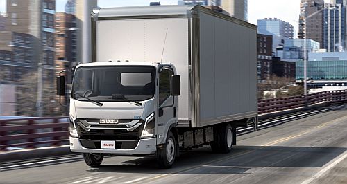 New-age trucks roll into show