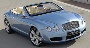 Drop-top Bentley no softie