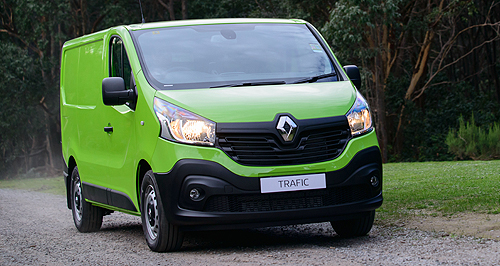 Renault boosts power for entry-level Trafic