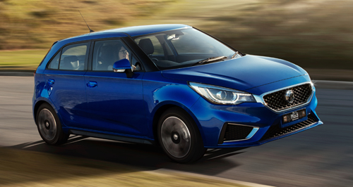 Facelifted MG3 swaps manual for automatic