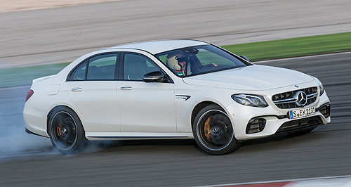 Mercedes E63 4Matic to be sedan only Down Under