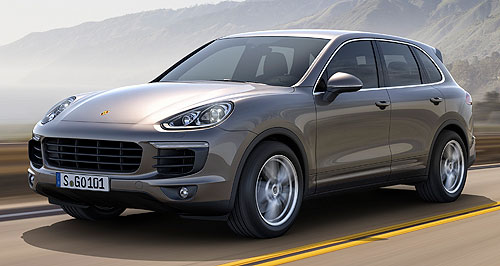 LA show: Two more Porsche Cayenne variants on the way