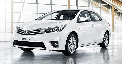 First look: Toyota Corolla sedan revealed