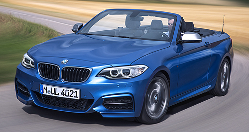 BMW 2 Series Convertible kicks off from $54,900