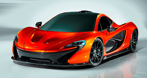 Paris show: McLaren reveals P1 flagship