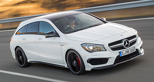 Benz hitches a wagon to the CLA range