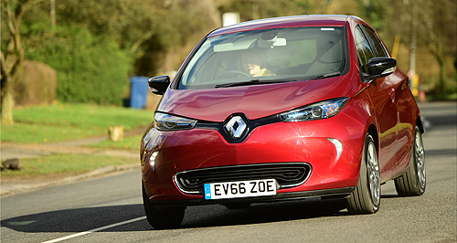 Renault cautious on EV range expansion