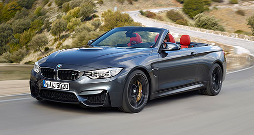 New York show: BMW adds M to 4 Series convertible
