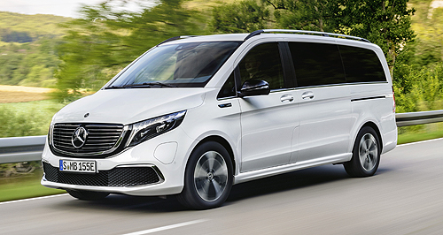 Mercedes unveils all-electric EQV people-mover