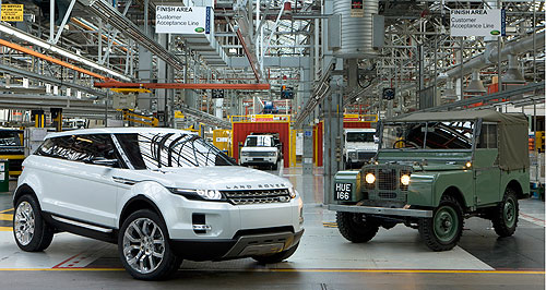 Green shoots for Jaguar Land Rover
