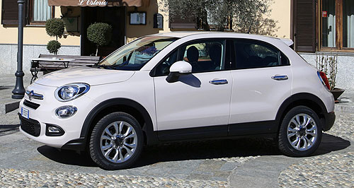 Fiat fires 500X into compact SUV fight