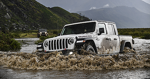 Jeep launches diesel Gladiator, but not here