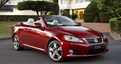 First drive: Sunny side up for Lexus IS250C