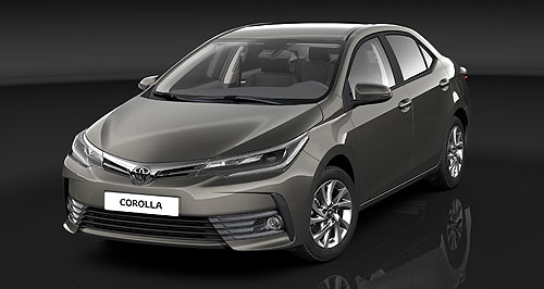 Toyota plans 2017 Corolla sedan rejig
