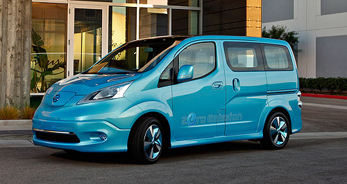 Nissan to switch on e-NV200 in 2013