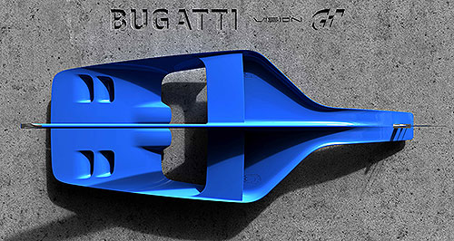 Frankfurt show: Bugatti teases Vision GT