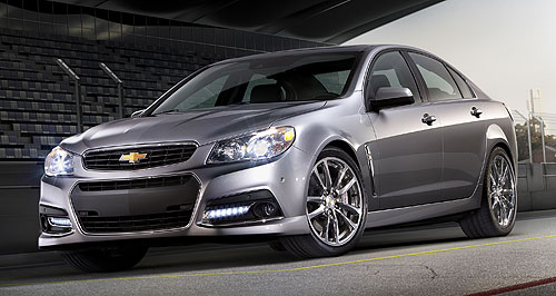Geneva show: Holden US exports Chev SS, PPV only