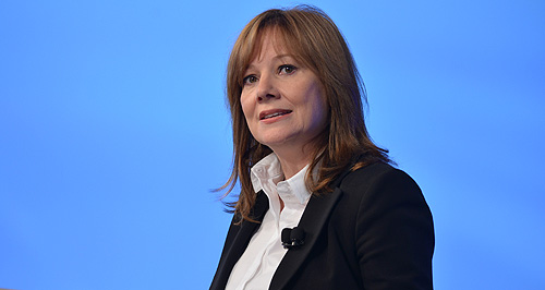 Mary Barra elected GM chairman