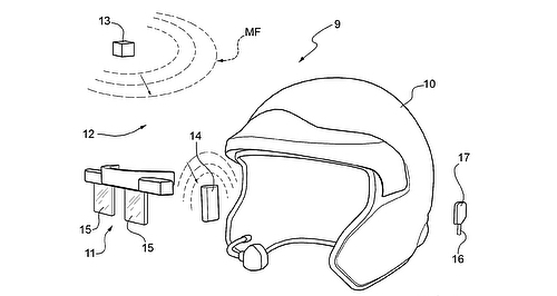 Ferrari patents video game-style smart helmet in US
