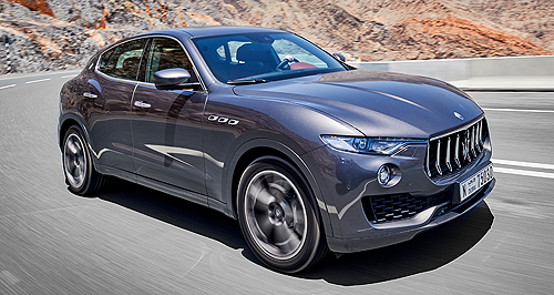 Maserati adds petrol power to Levante range