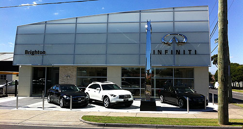 Slow and steady for Infiniti in Oz