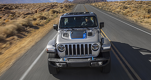 Jeep details revised Wrangler line-up and 4xe