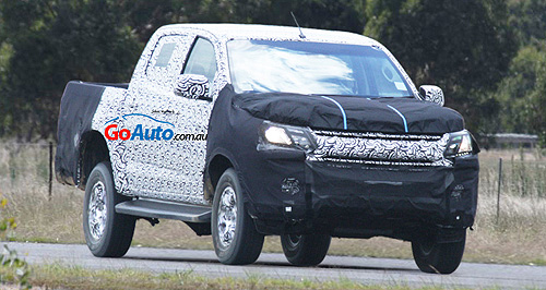 Exclusive: New Holden Colorado spied testing