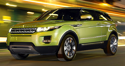 AIMS: Land Rover hopes crowds will flock to Evoque
