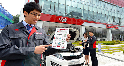 Kia hits aftersales service high