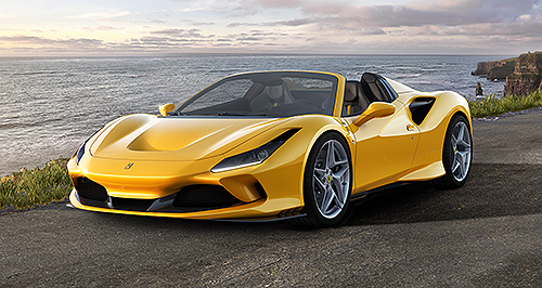 Ferrari opens up about F8 Spider