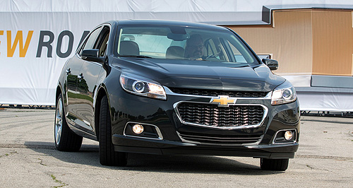 Chevy tweaks Malibu, but not for Holden