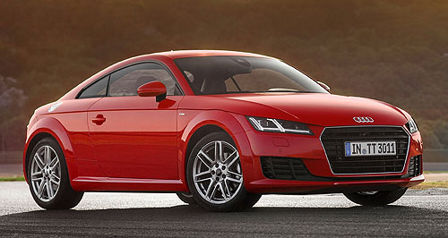 Sub-2.0-litre Audi TT on the cards for Aus