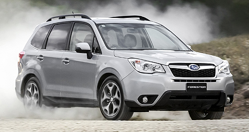 Subaru has fingers crossed for auto diesel Forester
