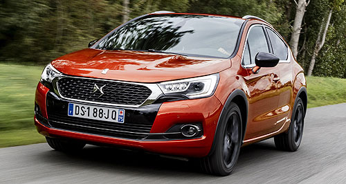 DS4 Crossback touches down in Aus