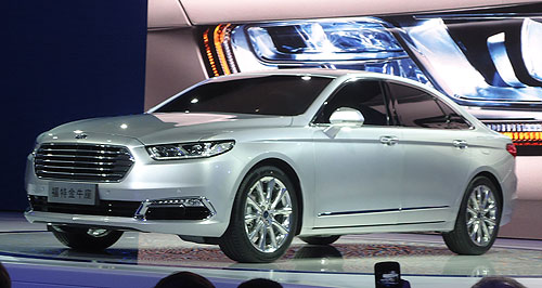 Shanghai show: Ford, GM power up Aussie design