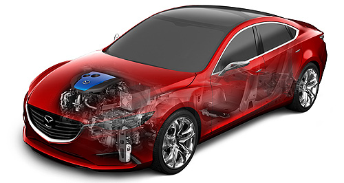 Mazda reveals its first regenerative braking system