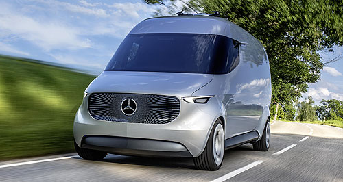 Mercedes-Benz reveals futuristic van concept