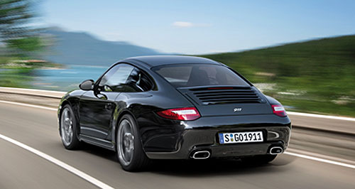 Geneva show: Porsche’s black-tie 911