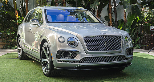 Bentley details Bentayga First Edition