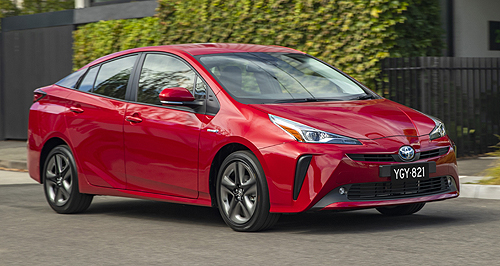 Toyota updates Prius range