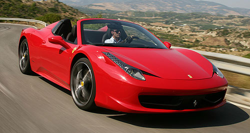Ferrari on track for sales record