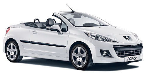 No-cost upgrade for Peugeot 207 cabriolet